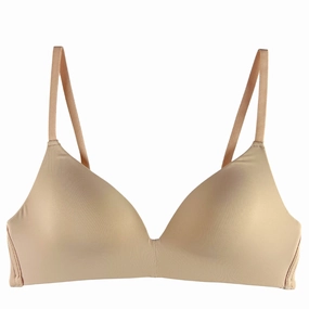 Blush No-Show Lightly Lined Wireless Bra