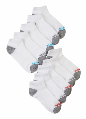 Boys 10 Pack Assorted Ankle Socks