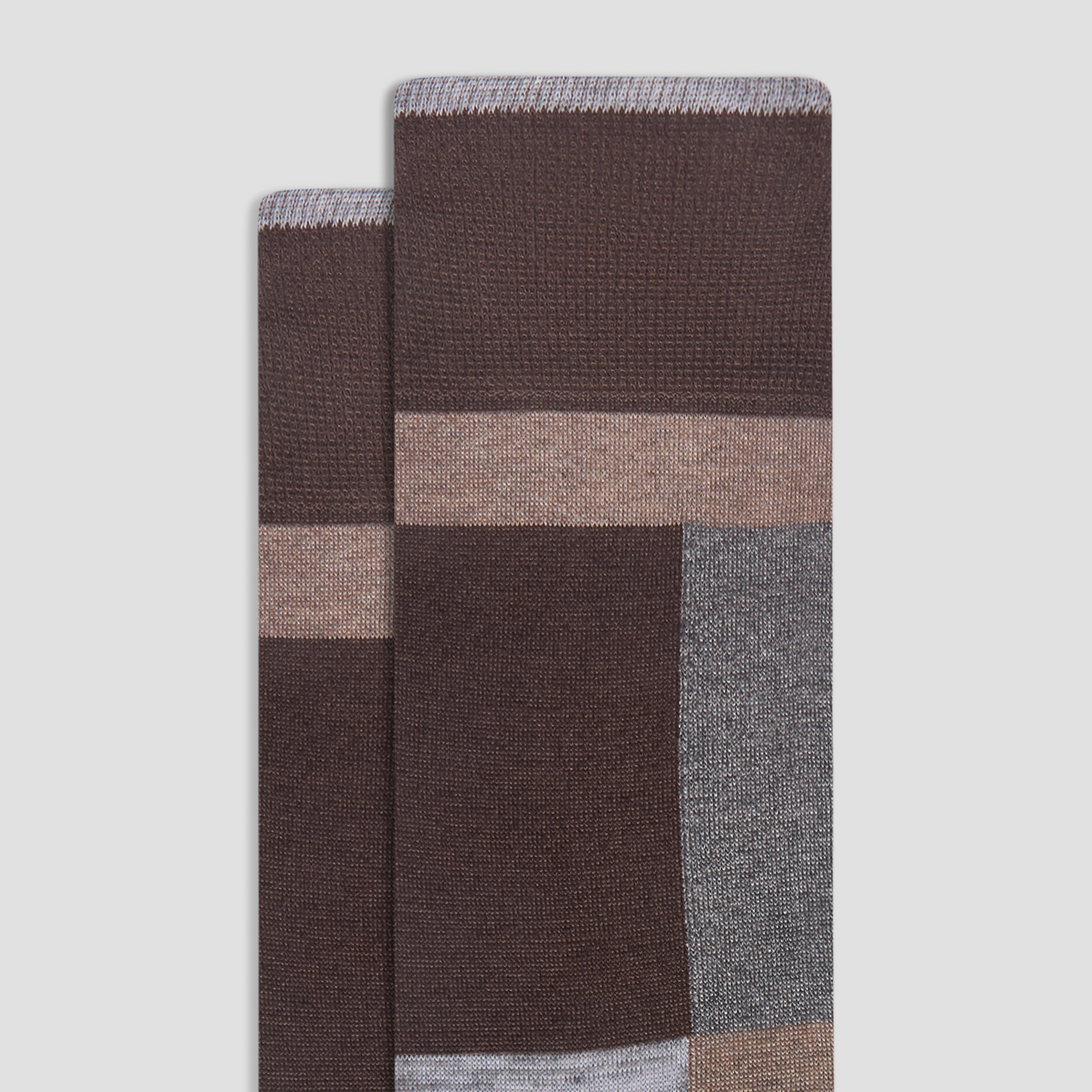 Check Mid-Calf Socks