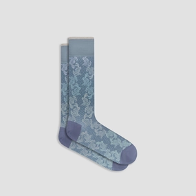 Chevron Abstract Mid-Calf Socks