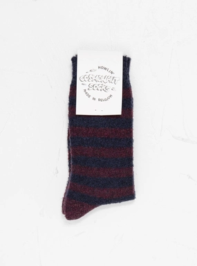 Cosmonaut Socks Blue Purple