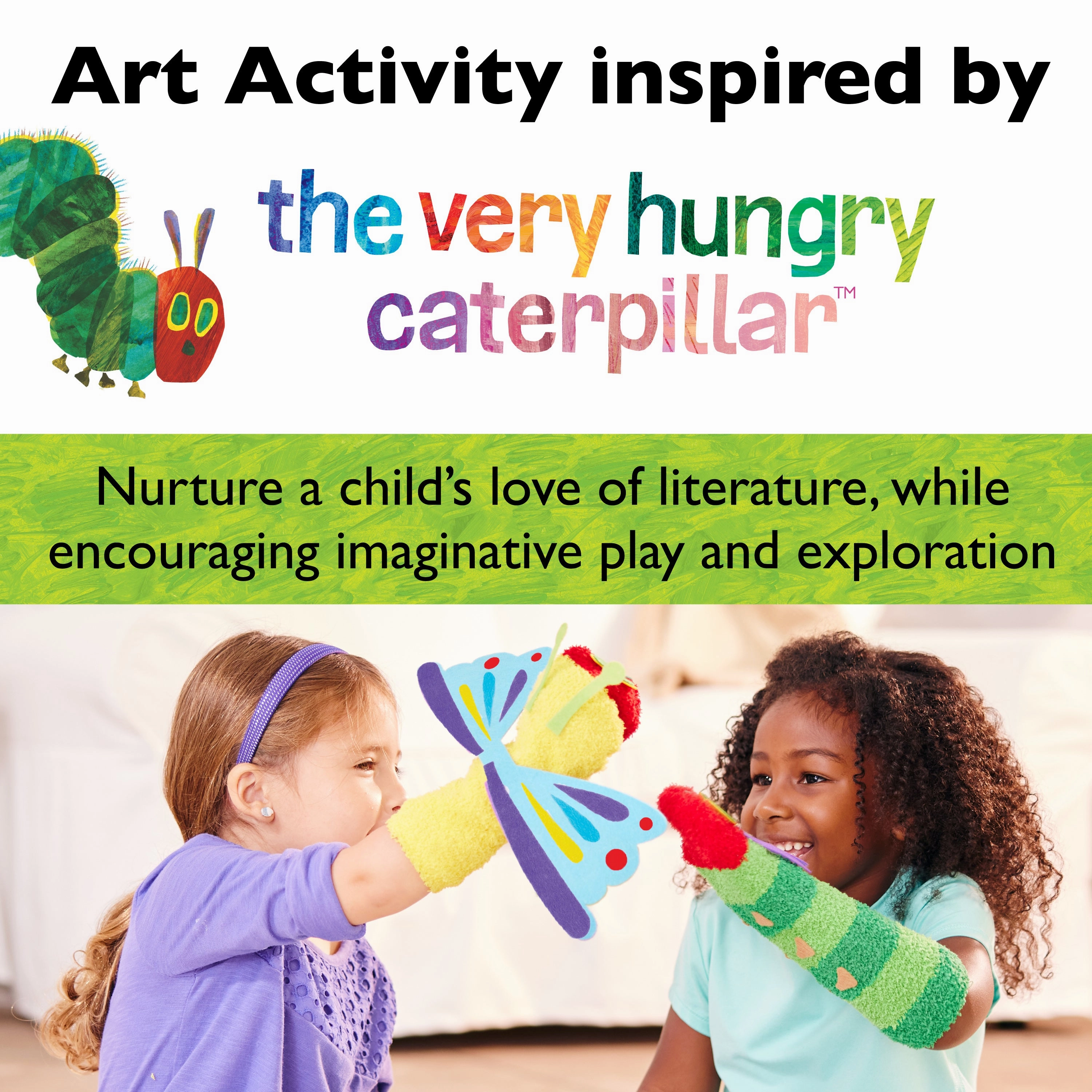 Creativity for Kids Very Hungry Caterpillar Hand Puppet Craft Kit