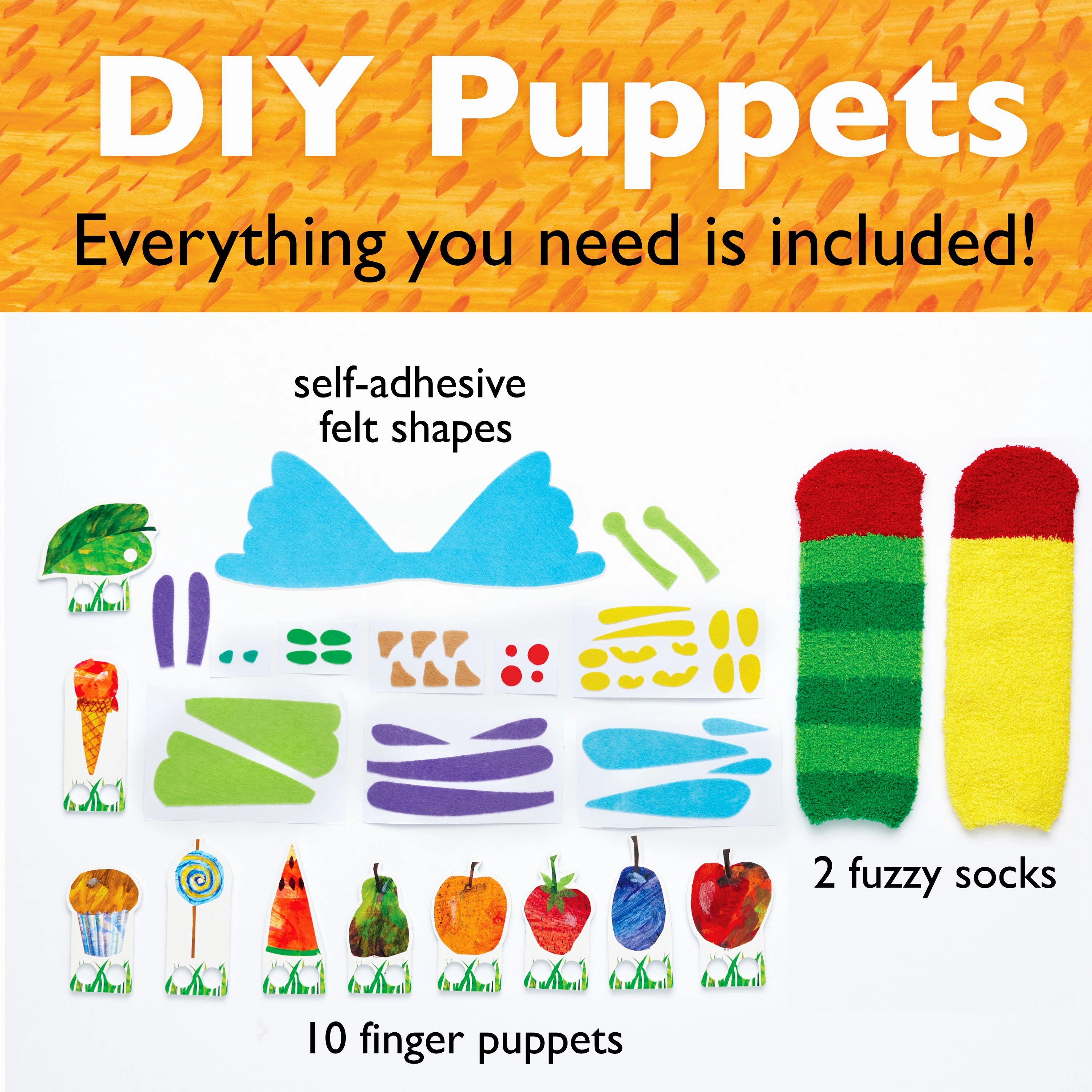Creativity for Kids Very Hungry Caterpillar Hand Puppet Craft Kit