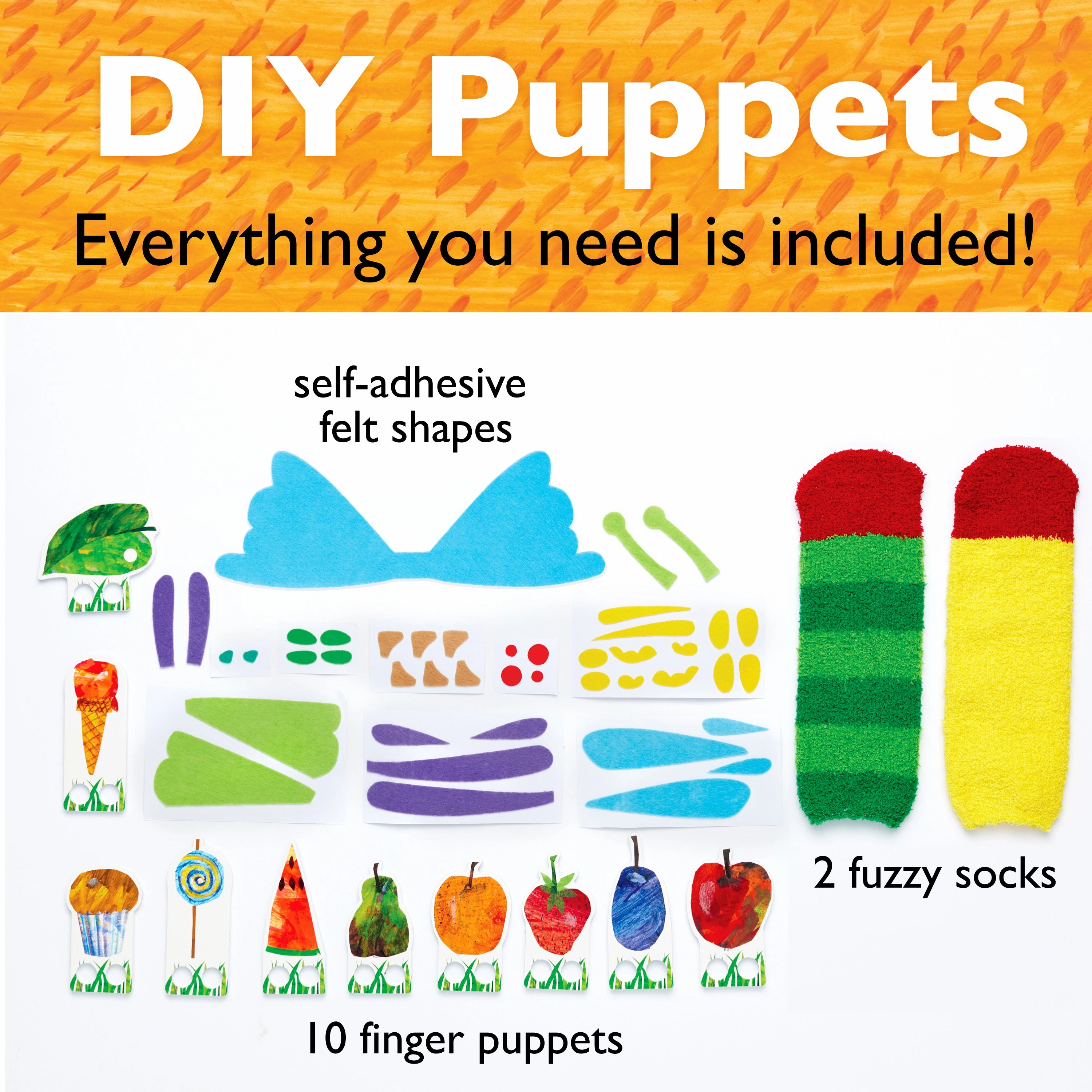 Creativity for Kids Very Hungry Caterpillar Hand Puppet Craft Kit