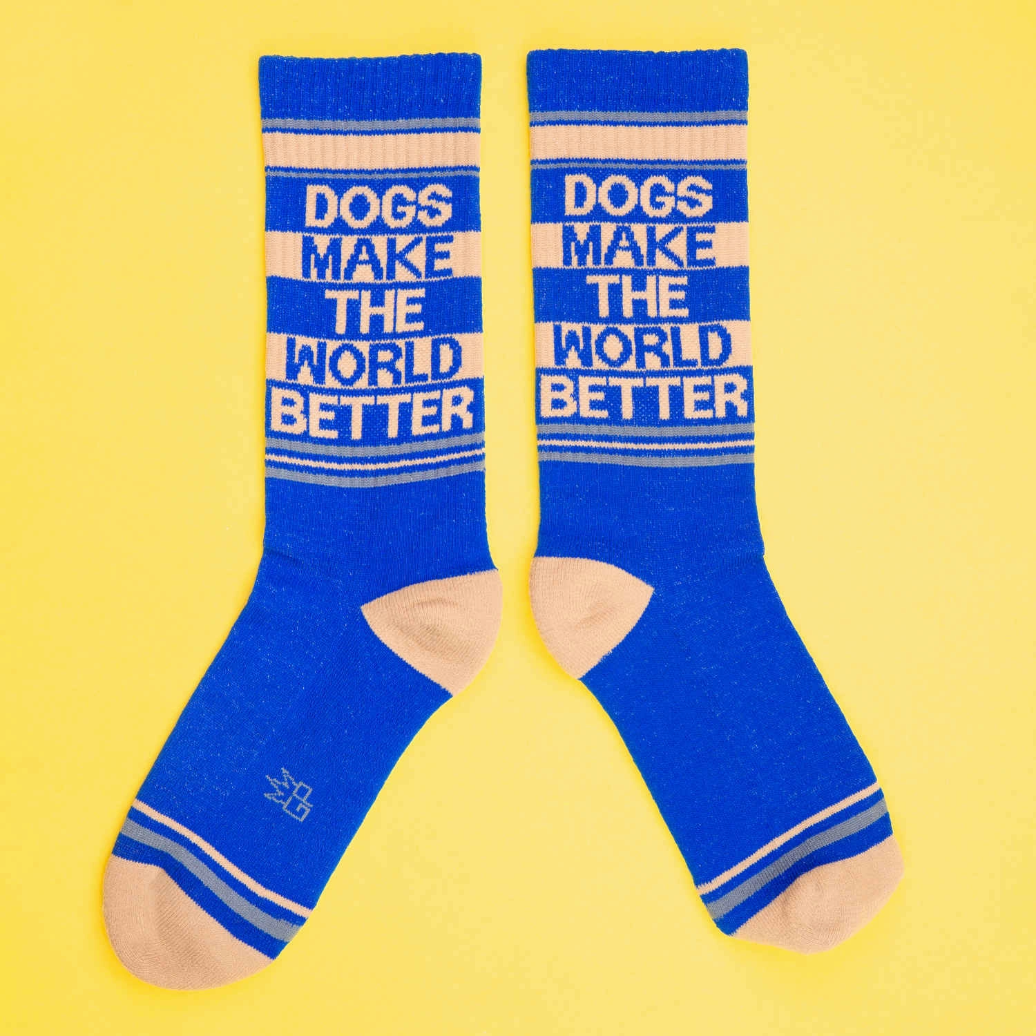 Dogs Make The World Better - Gym Crew Socks