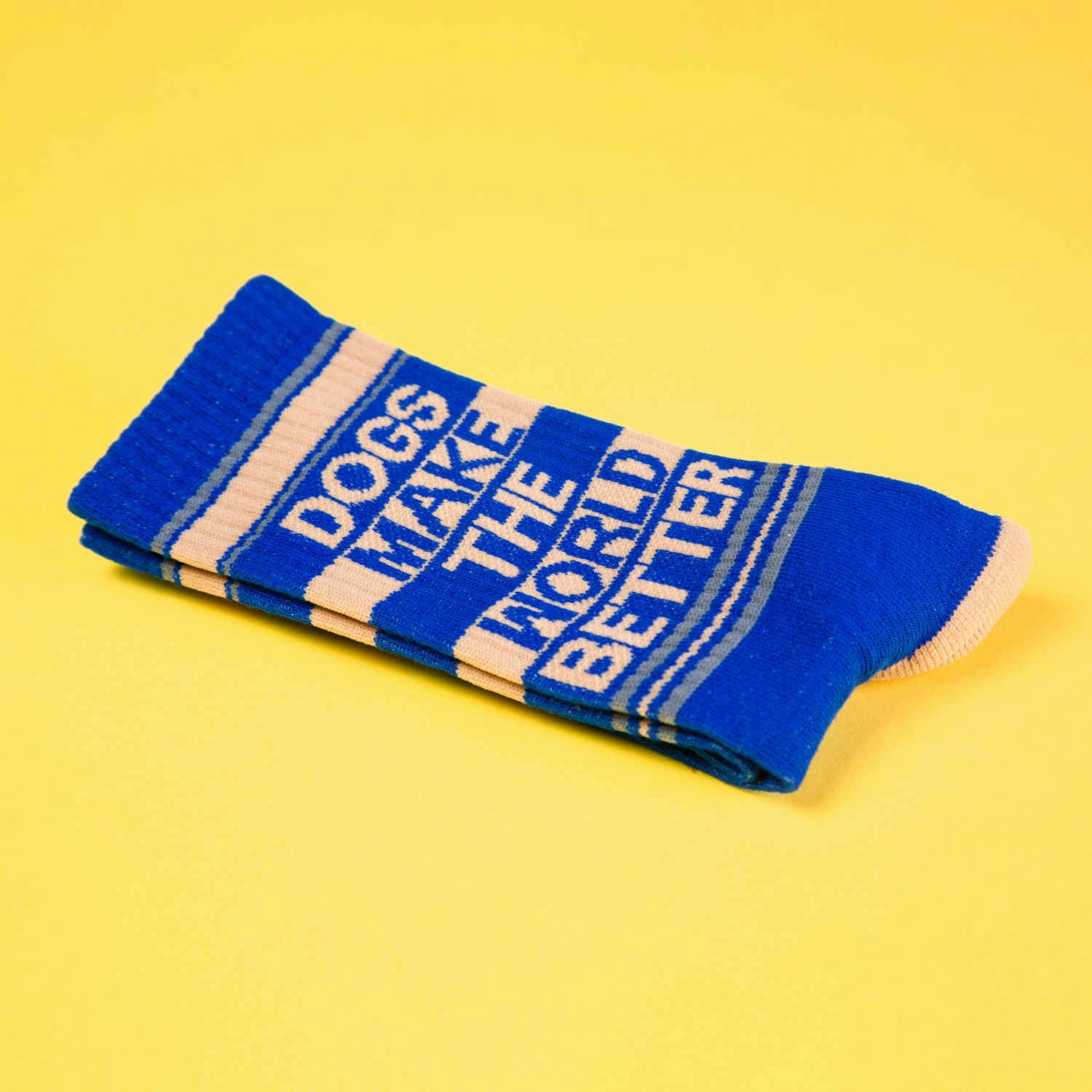 Dogs Make The World Better - Gym Crew Socks