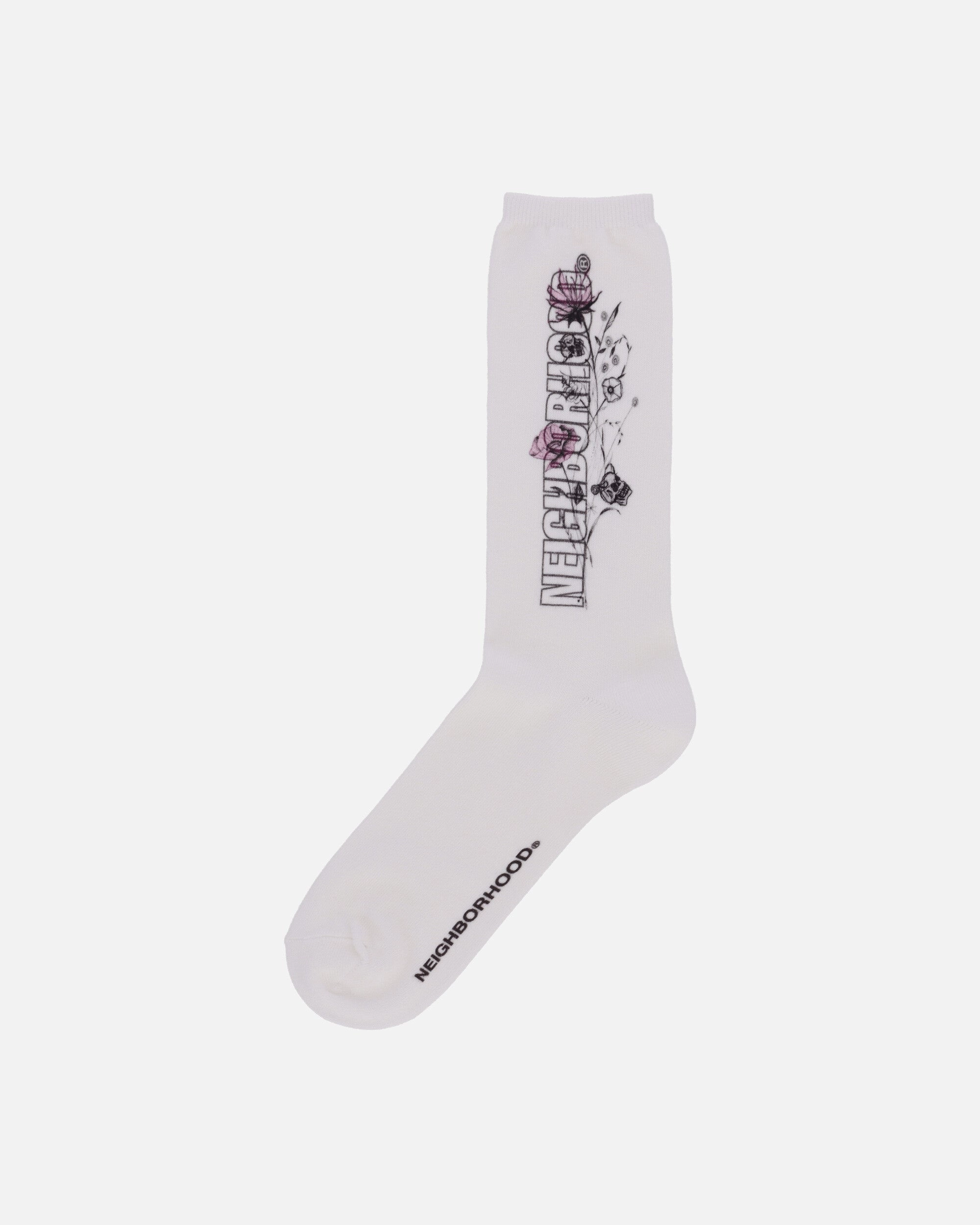 Dr. Woo Socks White