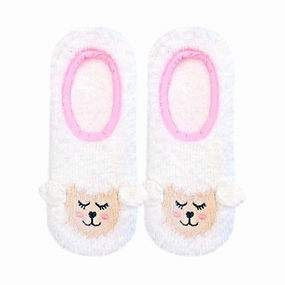 Fuzzy Lamb Non-Skid Slipper