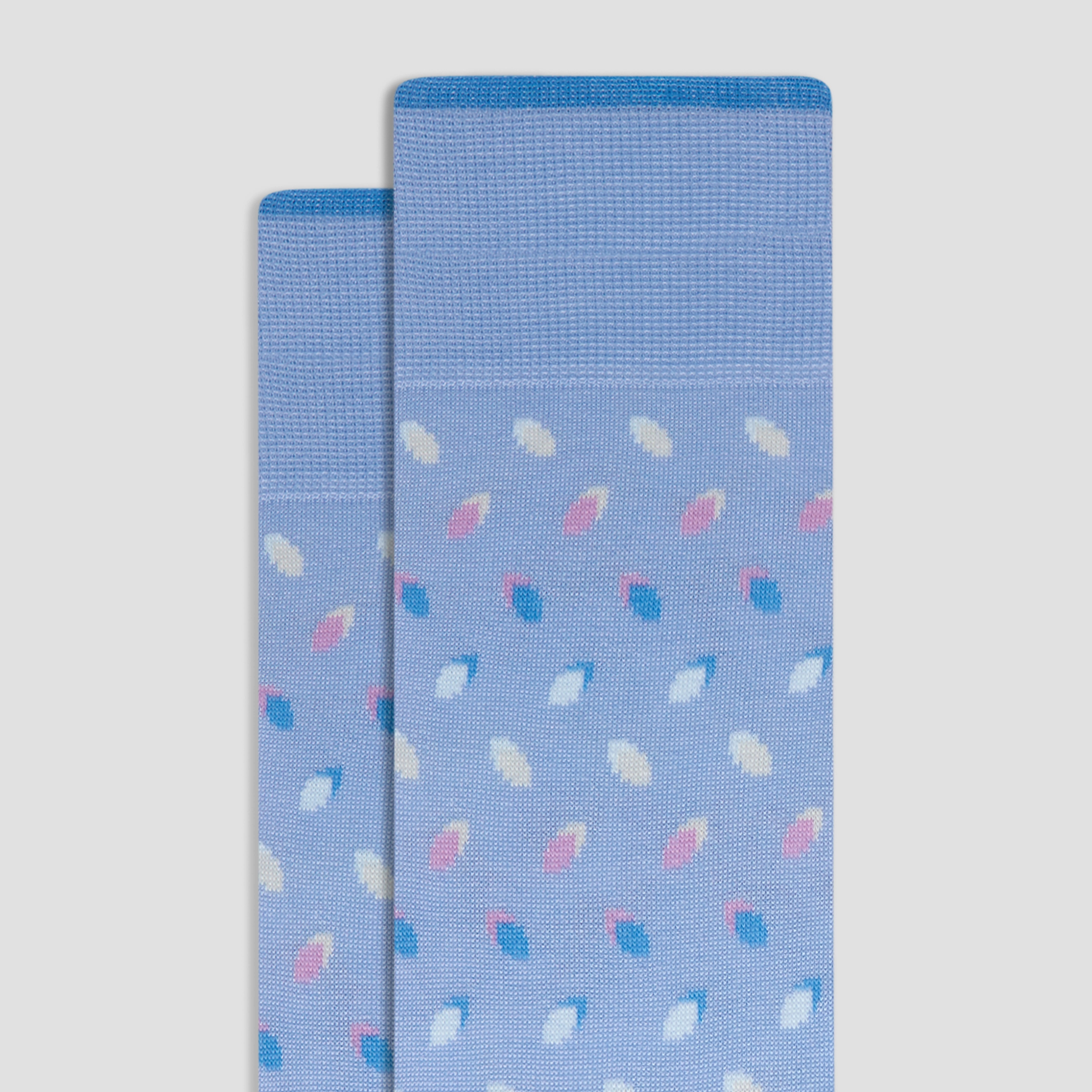 Geometric Mid-Calf Sock
