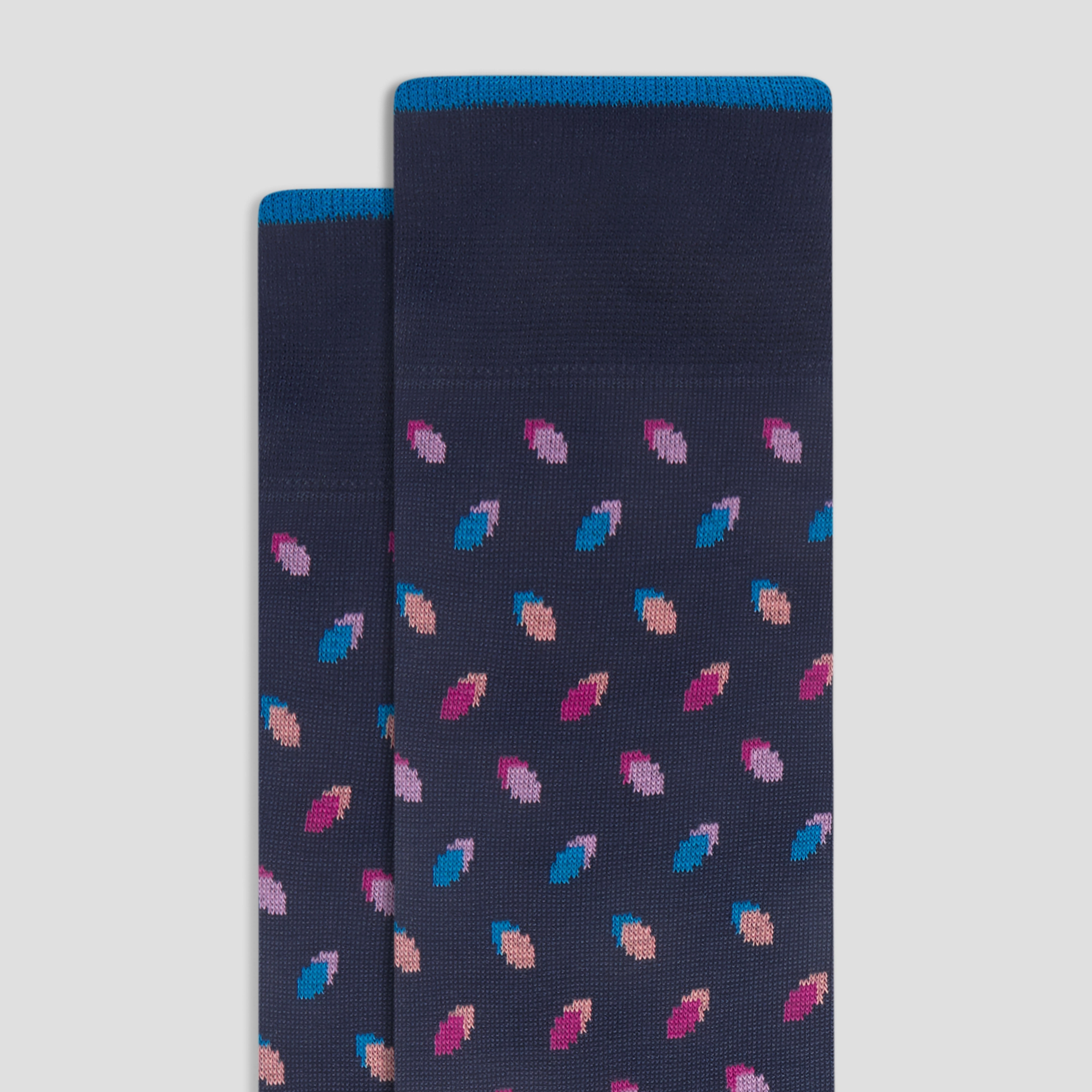 Geometric Mid-Calf Sock