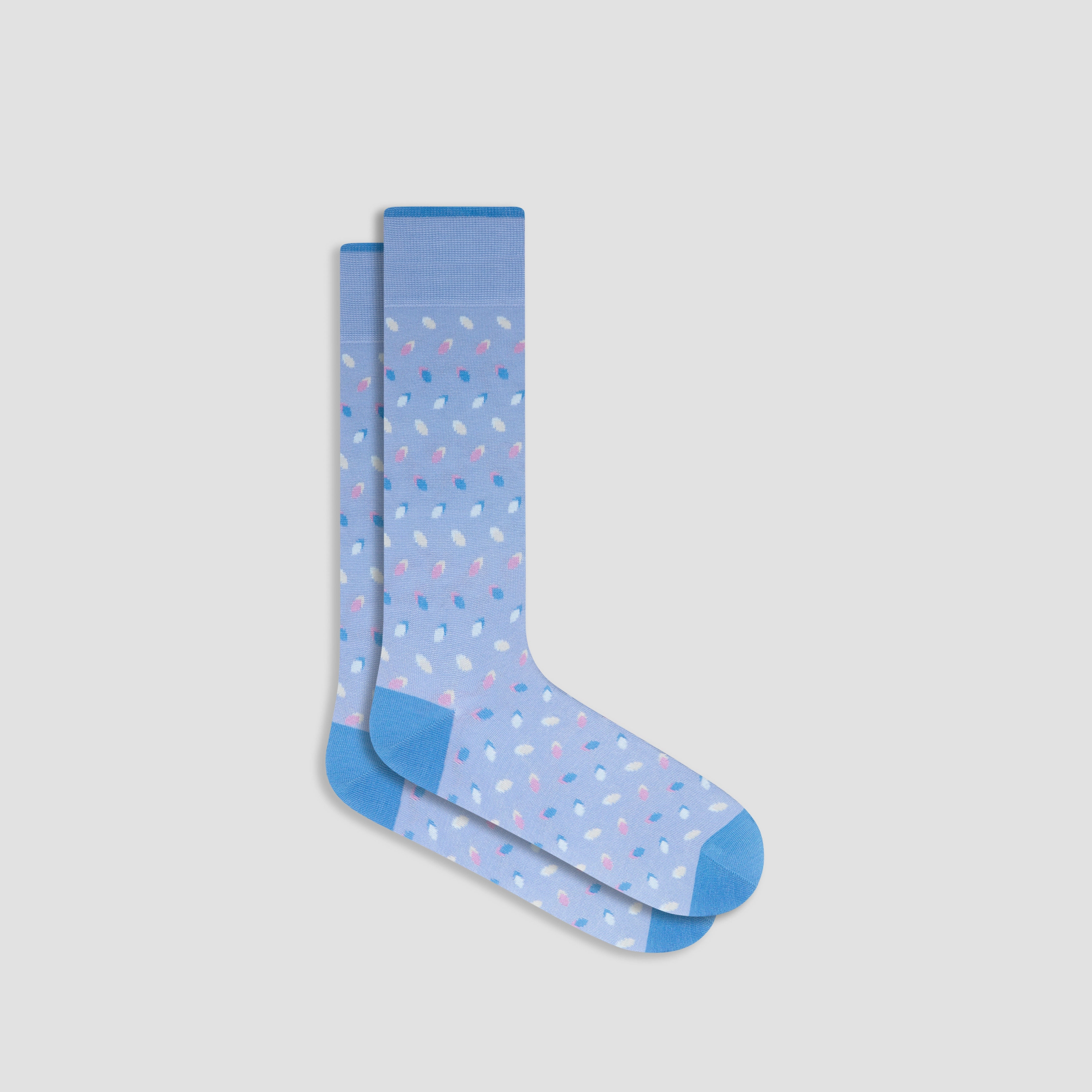 Geometric Mid-Calf Sock