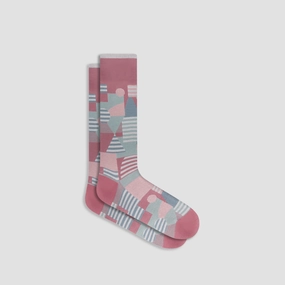 Geometric Mid-Calf Socks