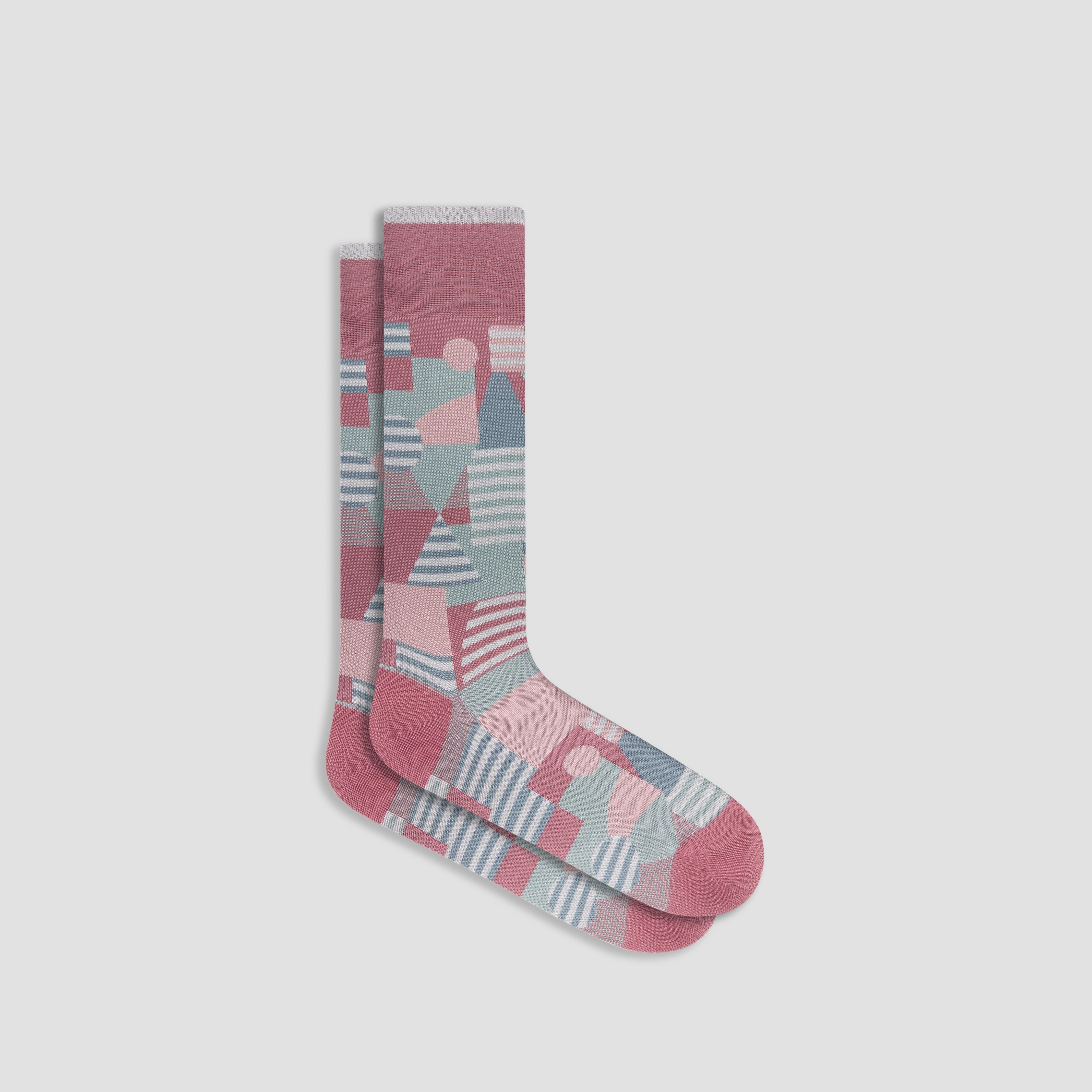 Geometric Mid-Calf Socks