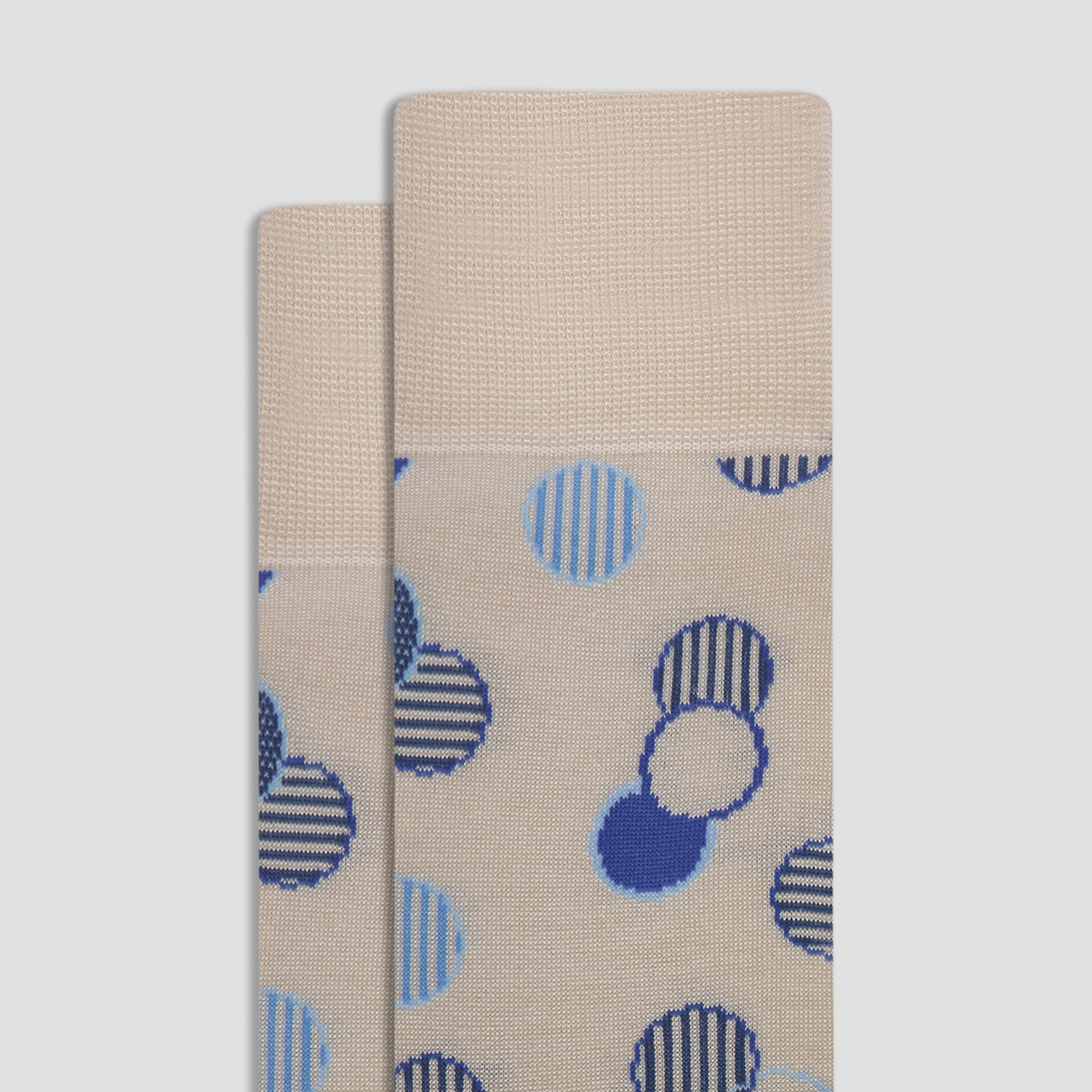 Geometric Mid-Calf Socks