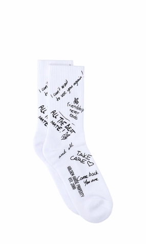Golden Goose Deluxe Brand Printed Socks