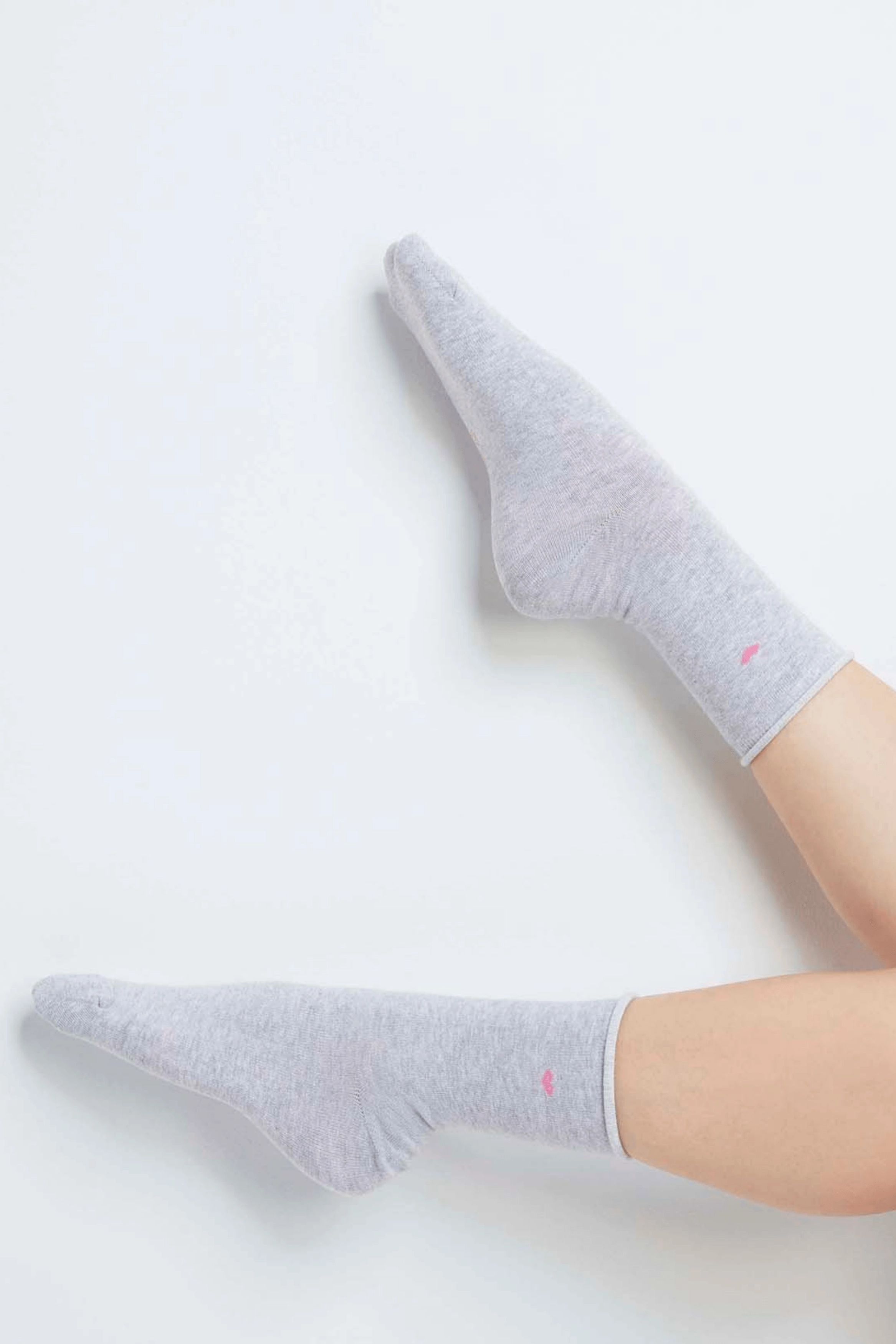 Heart Cotton Socks | Multiple Colours