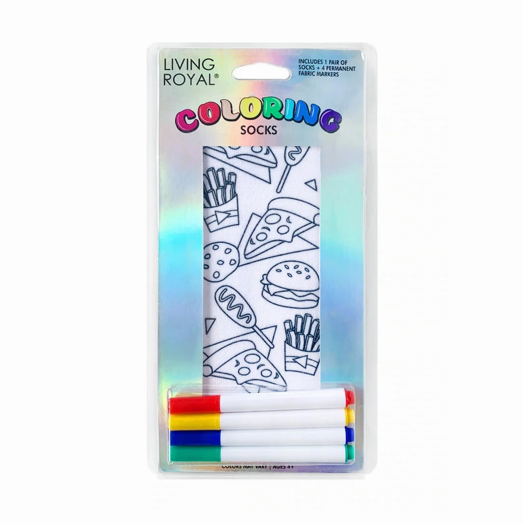 Junk Food Life Coloring