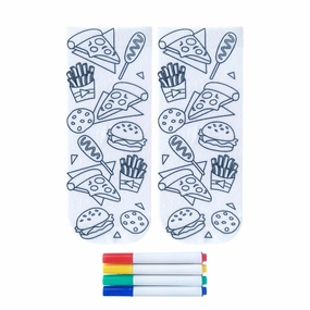 Junk Food Life Coloring