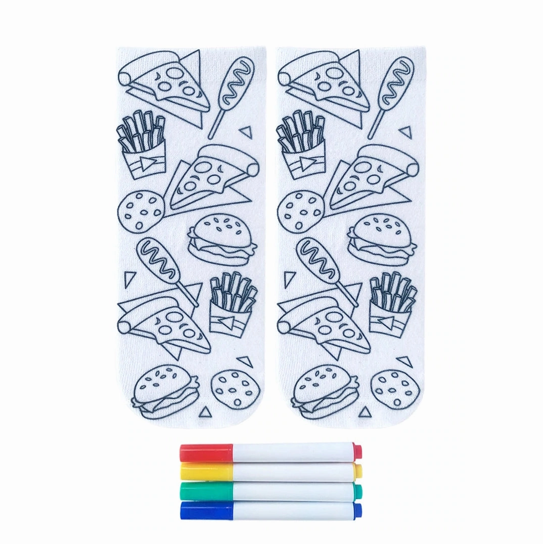 Junk Food Life Coloring