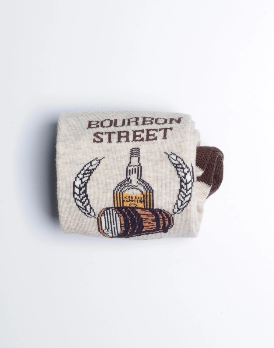 Men's Bourbon Street New Orleans Crew Socks