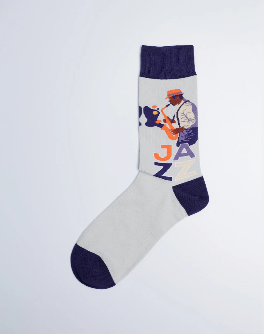 Men's Jazz Musician Crew Socks