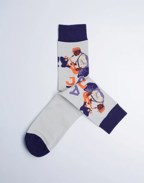 Men's Jazz Musician Crew Socks