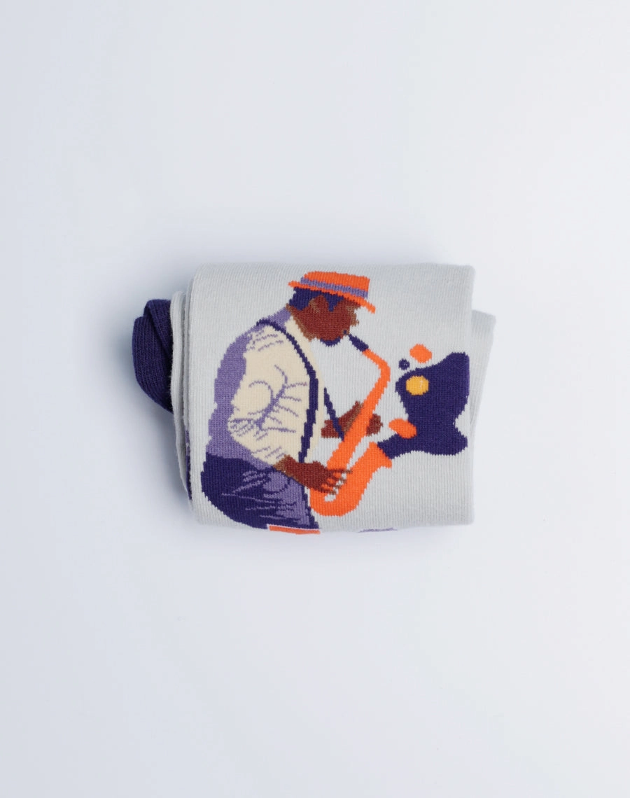 Men's Jazz Musician Crew Socks