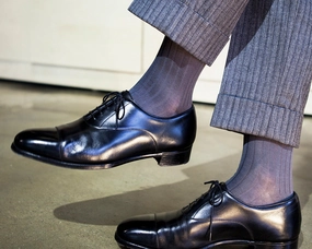 Men's Ribbed Socks - Periscope