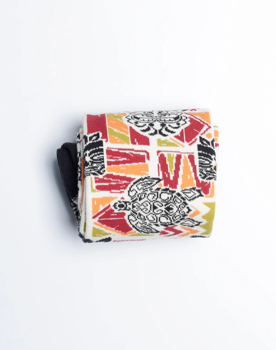 Men's Tribal Mashup Hawaiian Crew Socks