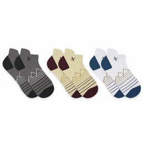 Merino Wool Warm Ankle Socks (3-Pack Assorted)