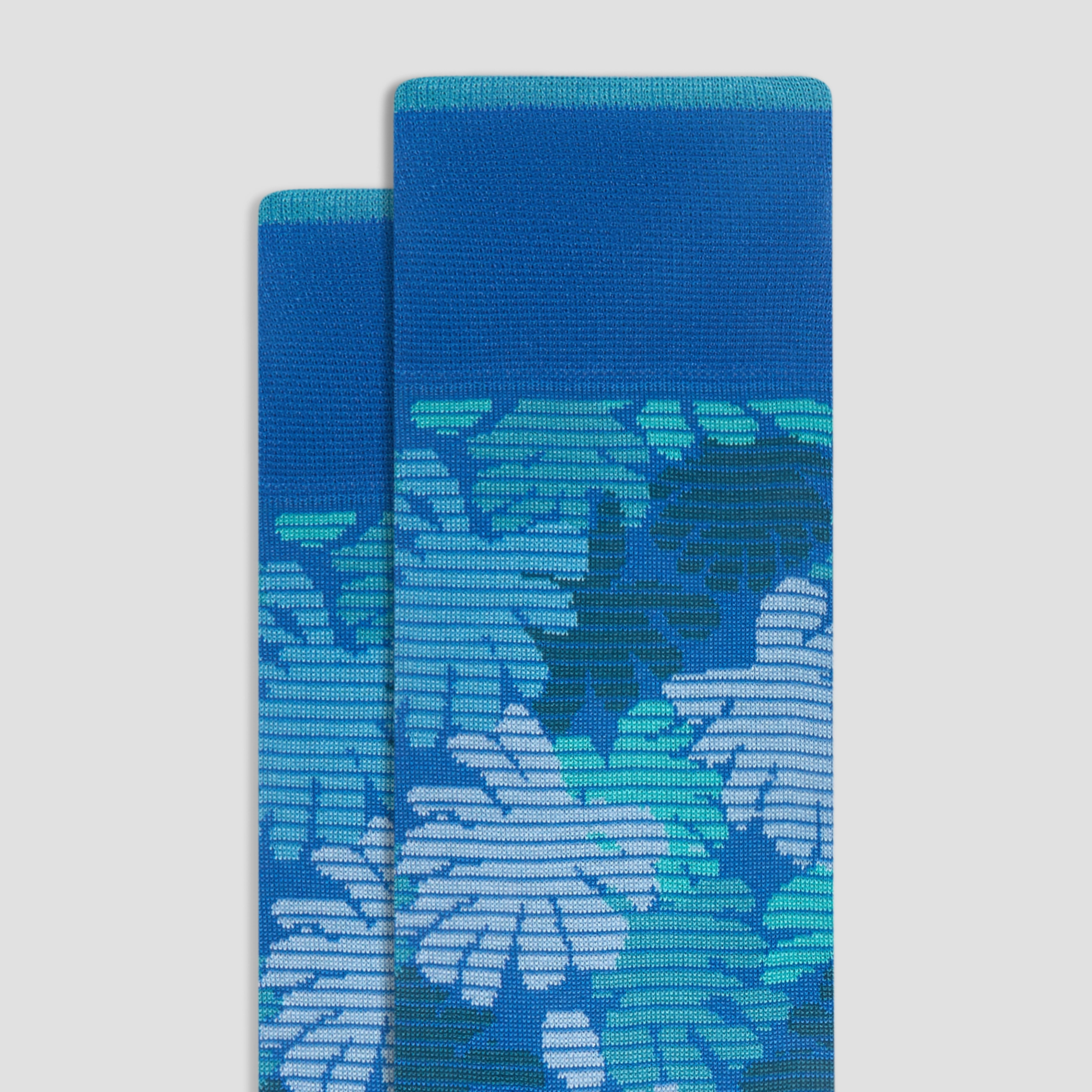 Monstera Leaf Mid-Calf Socks