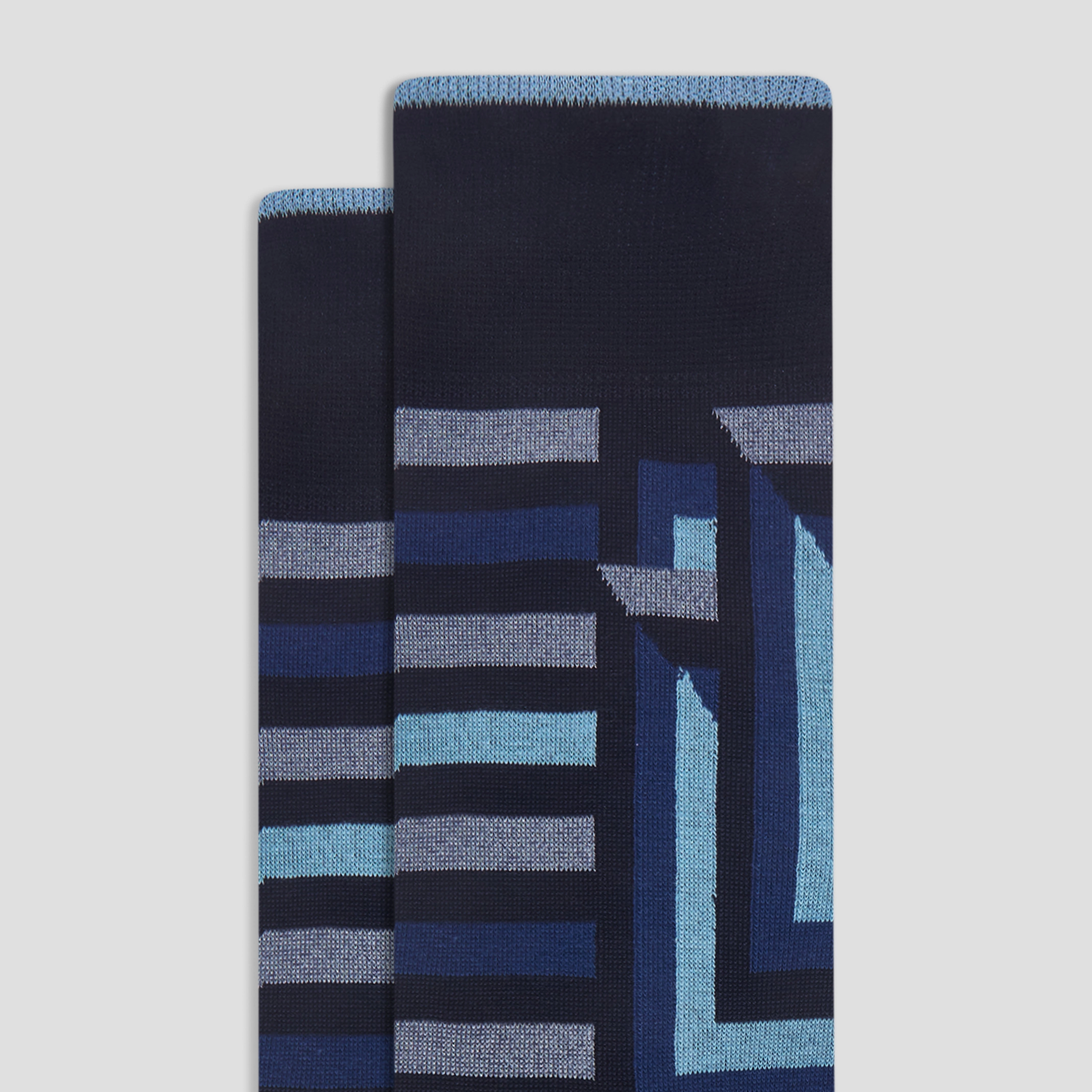 Op-Art Mid-Calf Socks