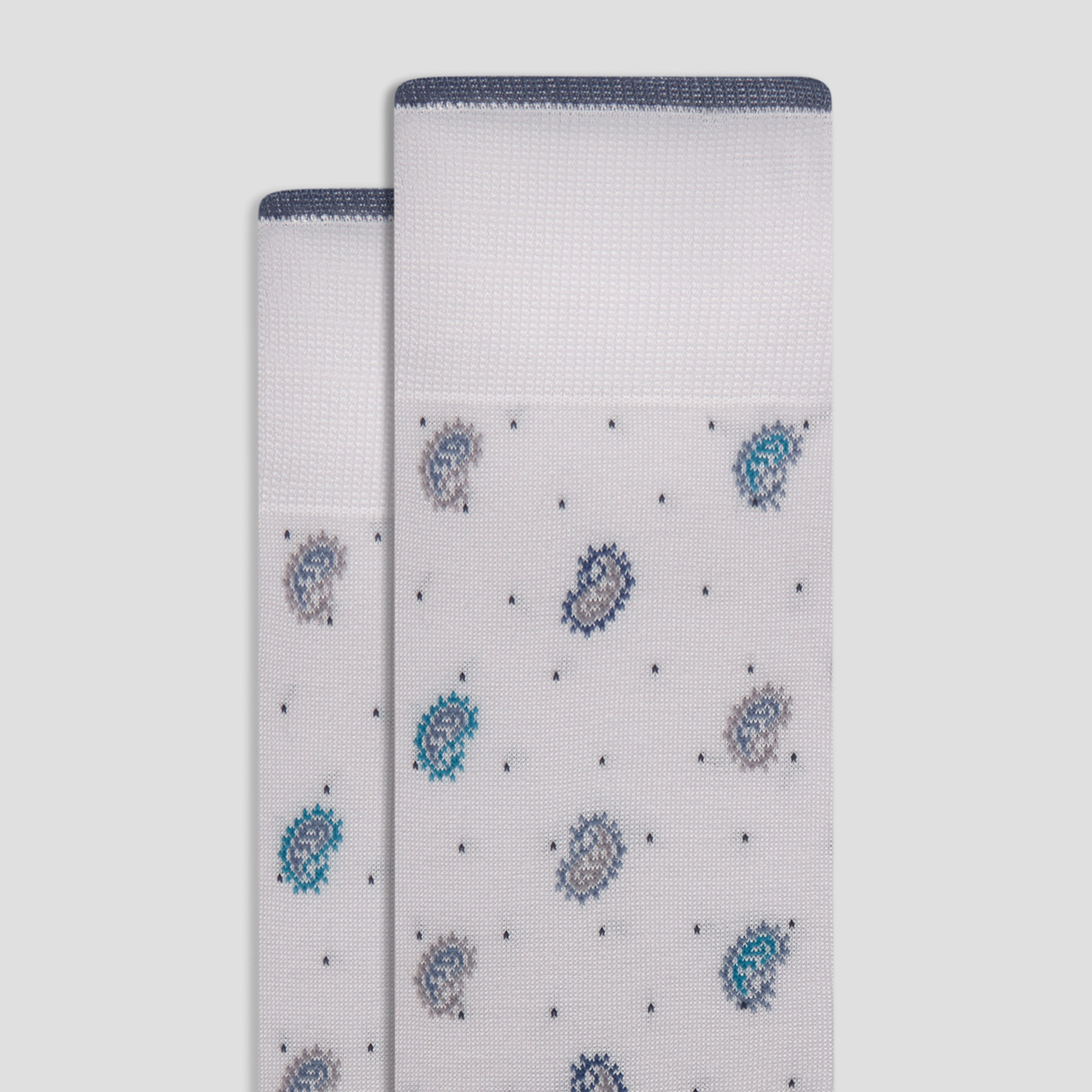 Paisley Mid-Calf Socks