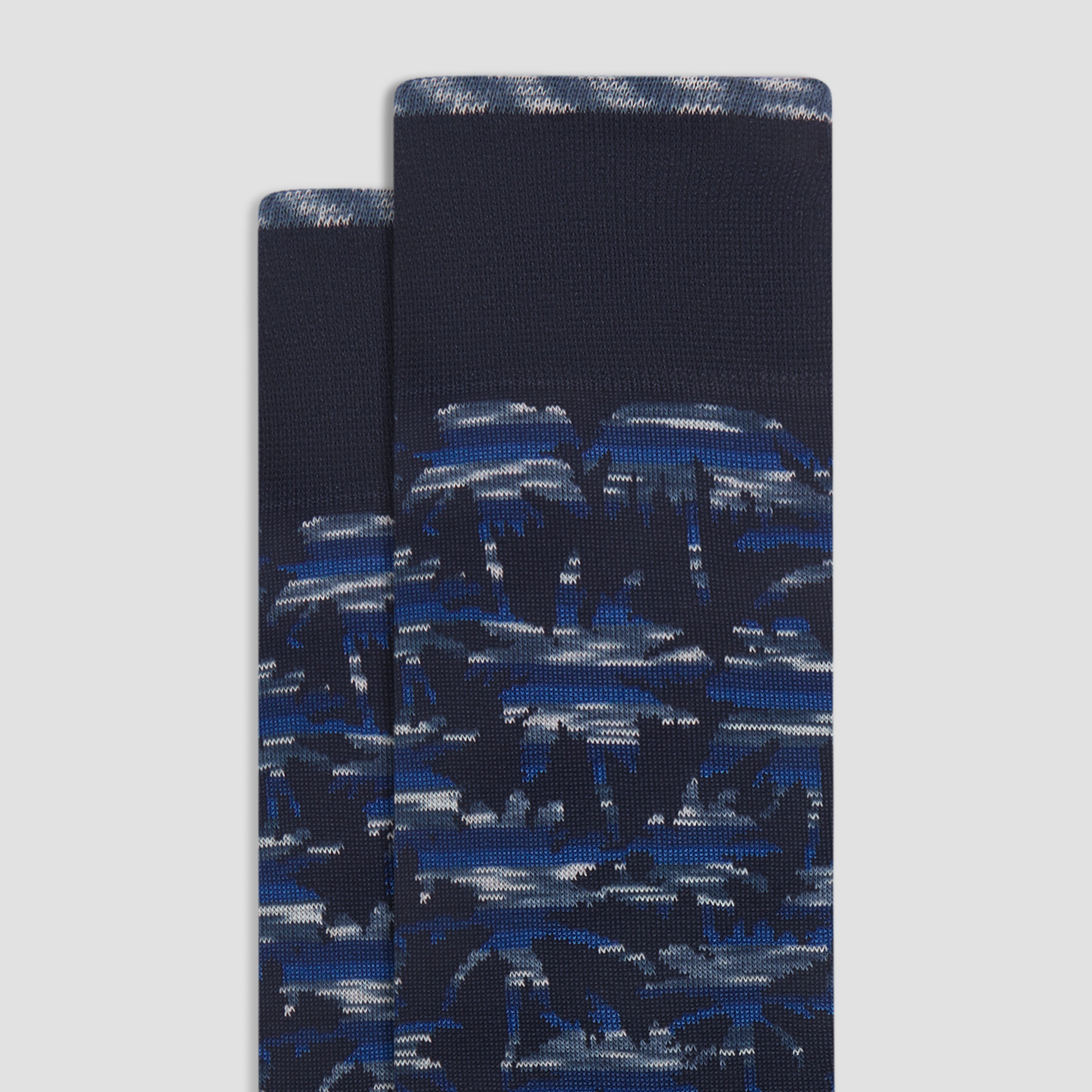 Palm Tree Mid-Calf Socks