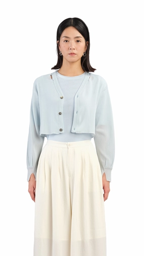 Sheer Knit Cardigan