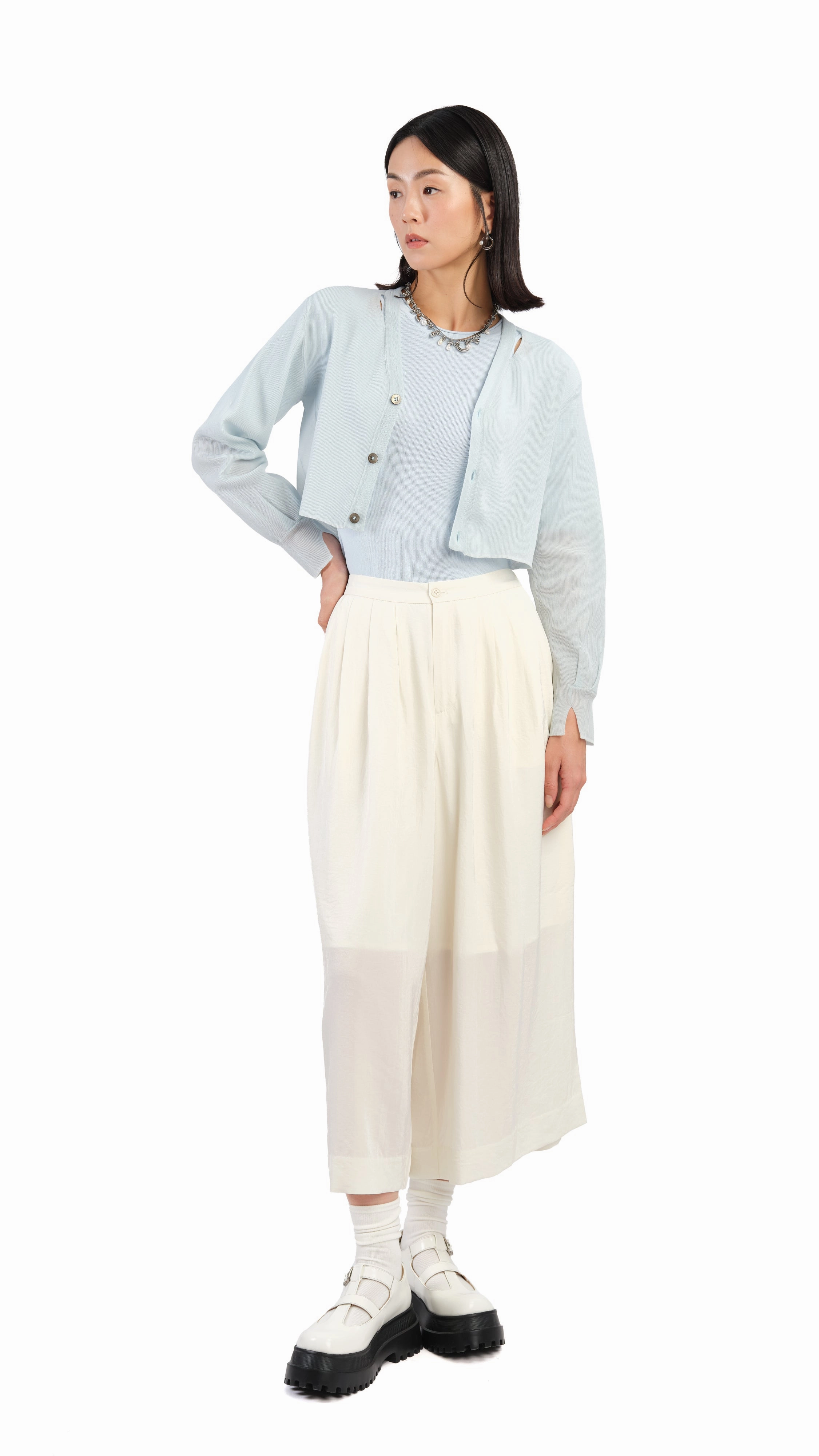 Sheer Knit Cardigan