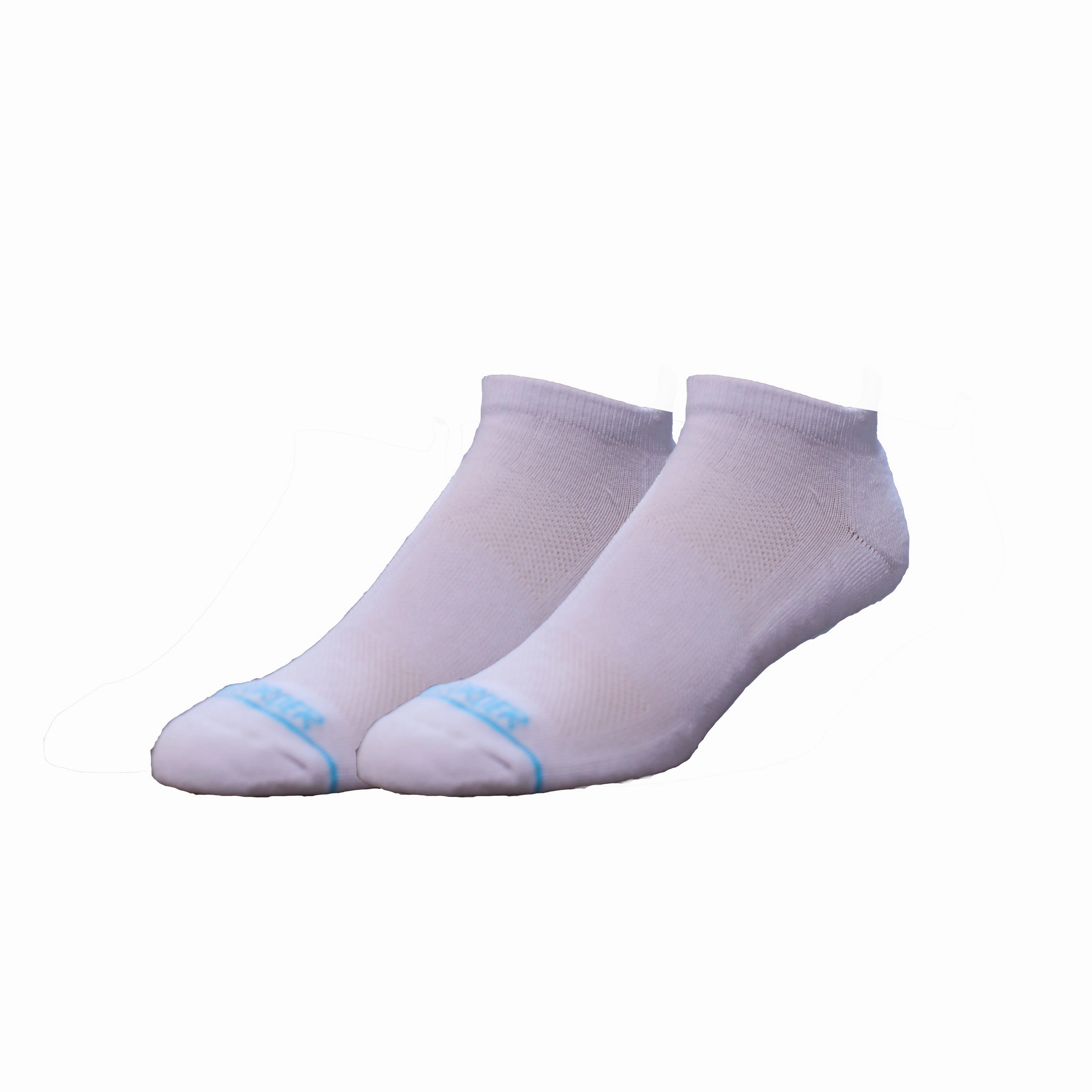 Solid White Two Pack - Extra Cushioned Ankle Socks
