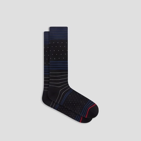 Stripe and Dot Mid-Calf Socks