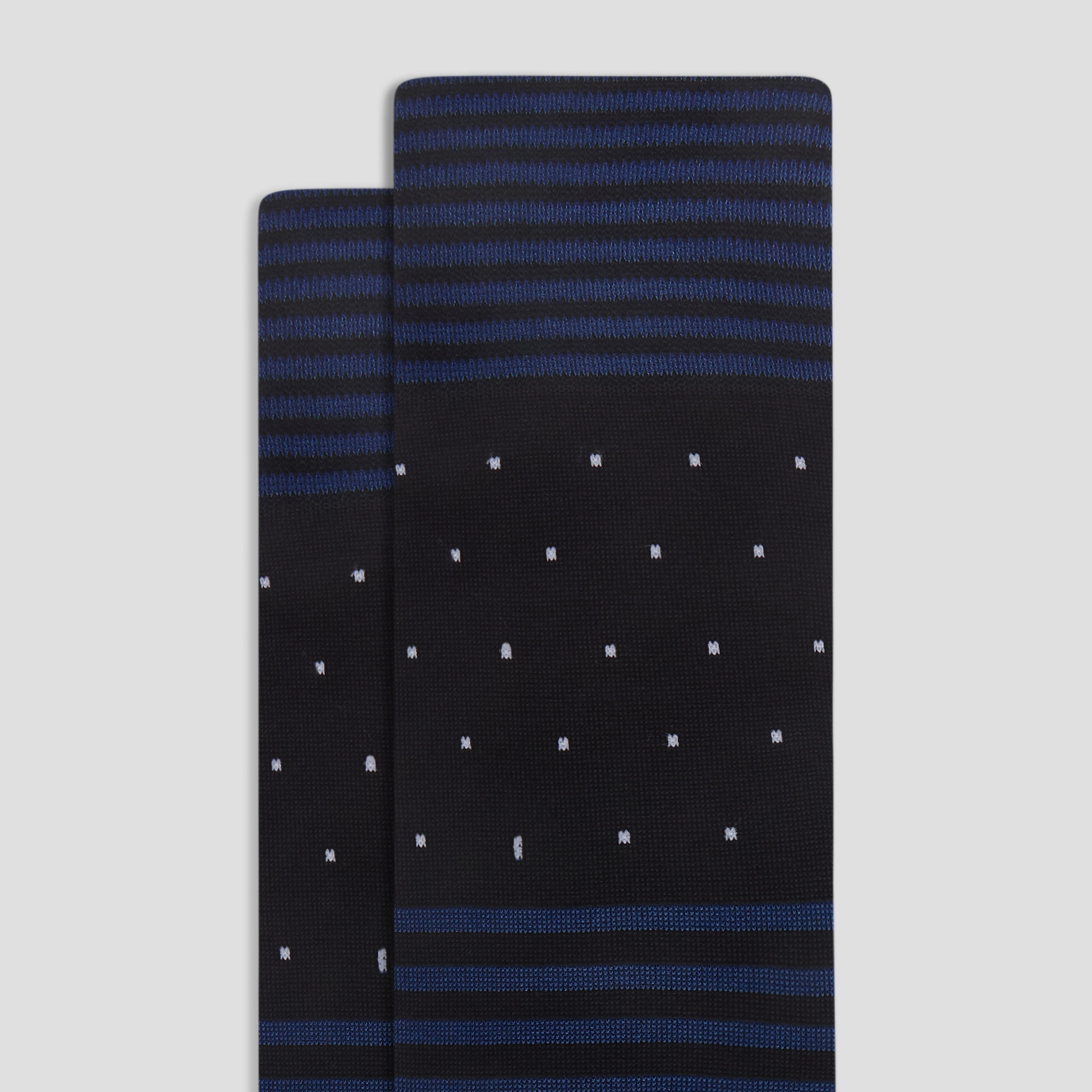 Stripe and Dot Mid-Calf Socks