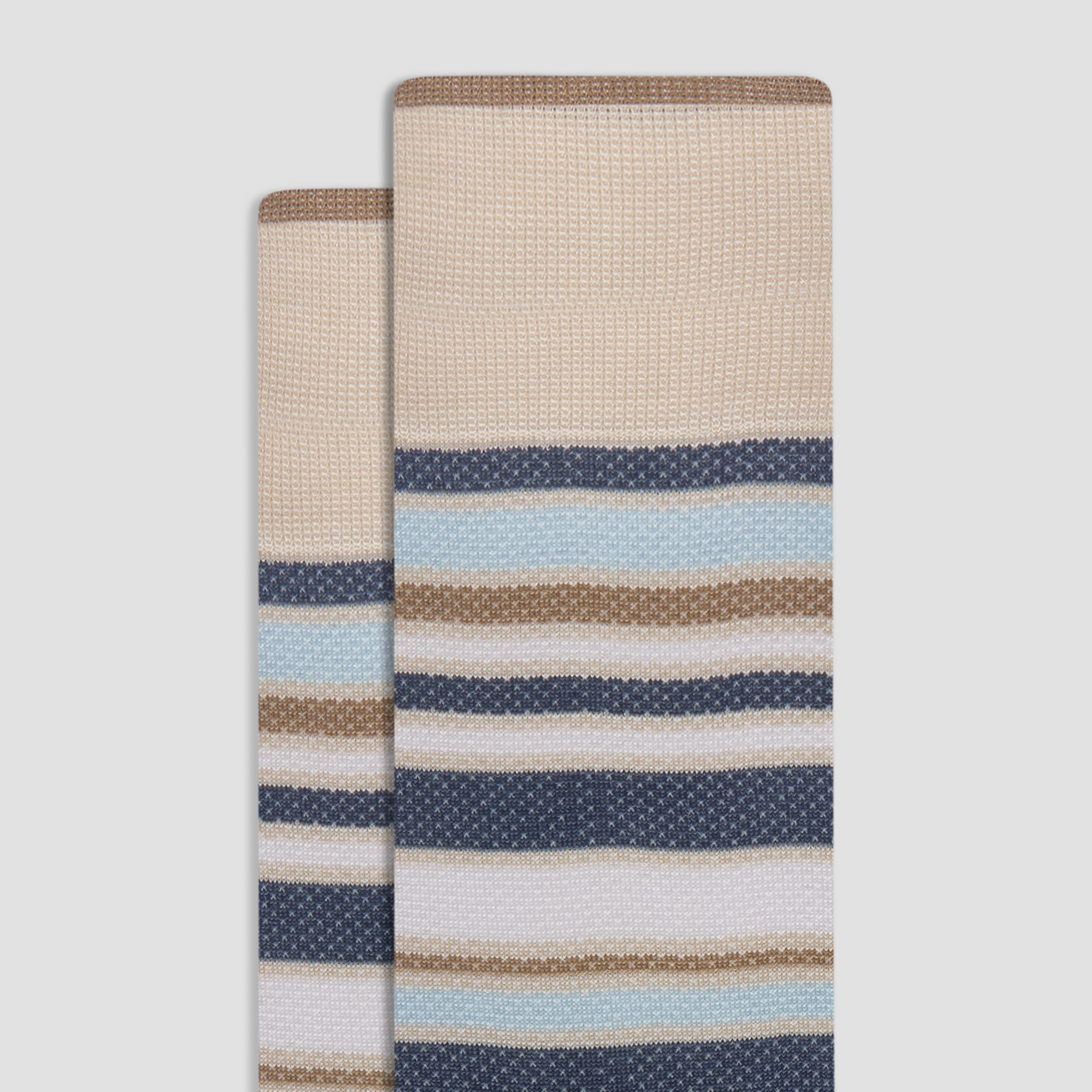Striped Mid-Calf Socks