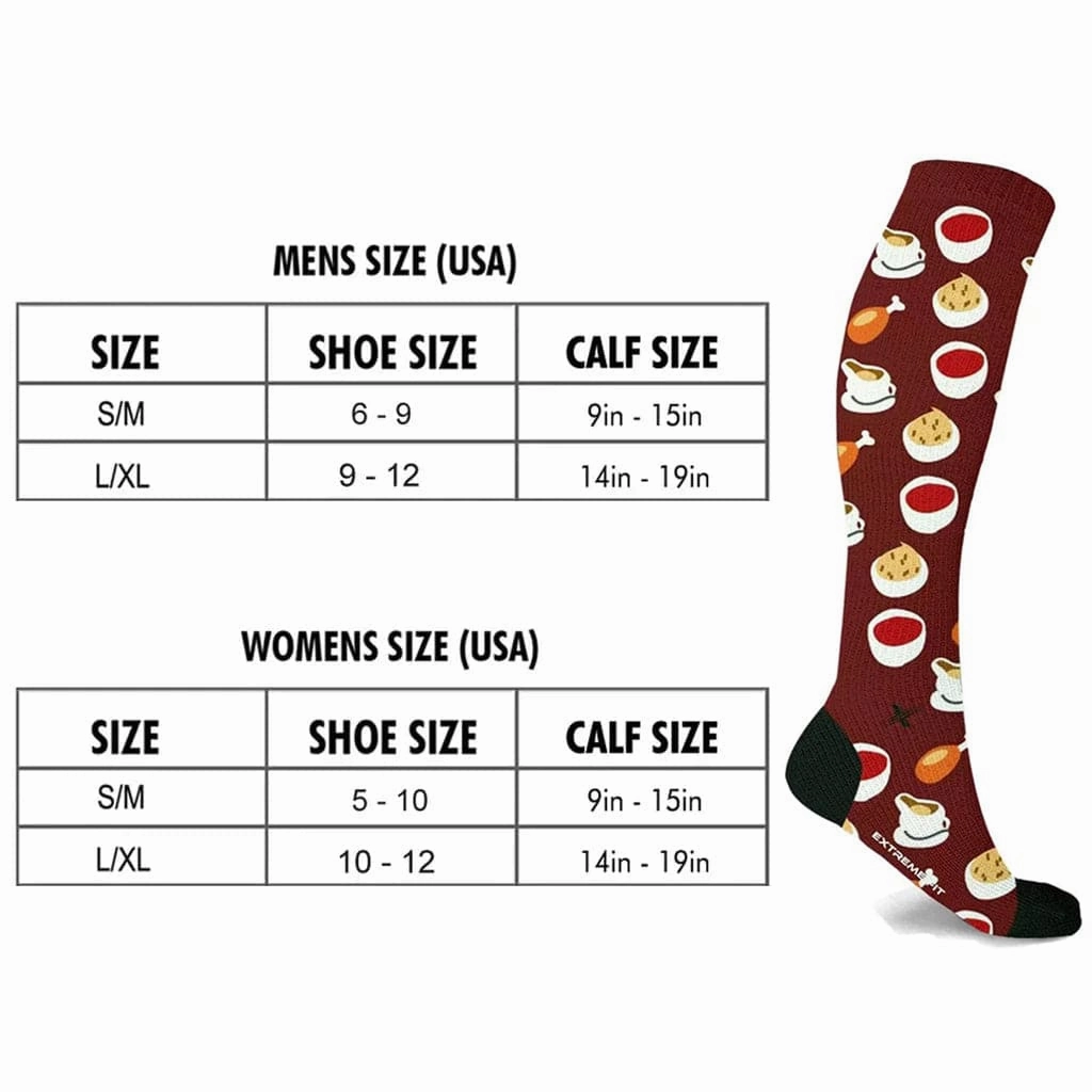 Thanksgiving Compression Socks (3-Pairs)