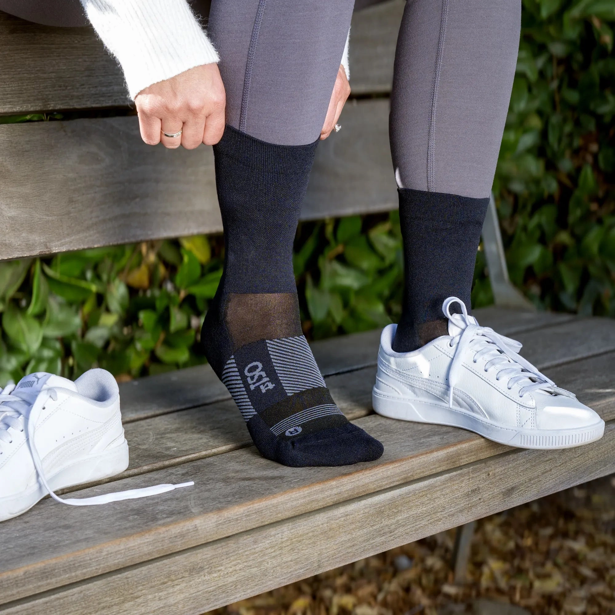 Thin Air Performance Socks | 3/4 Crew