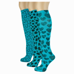 Turquoise Novelty 3 Pack
