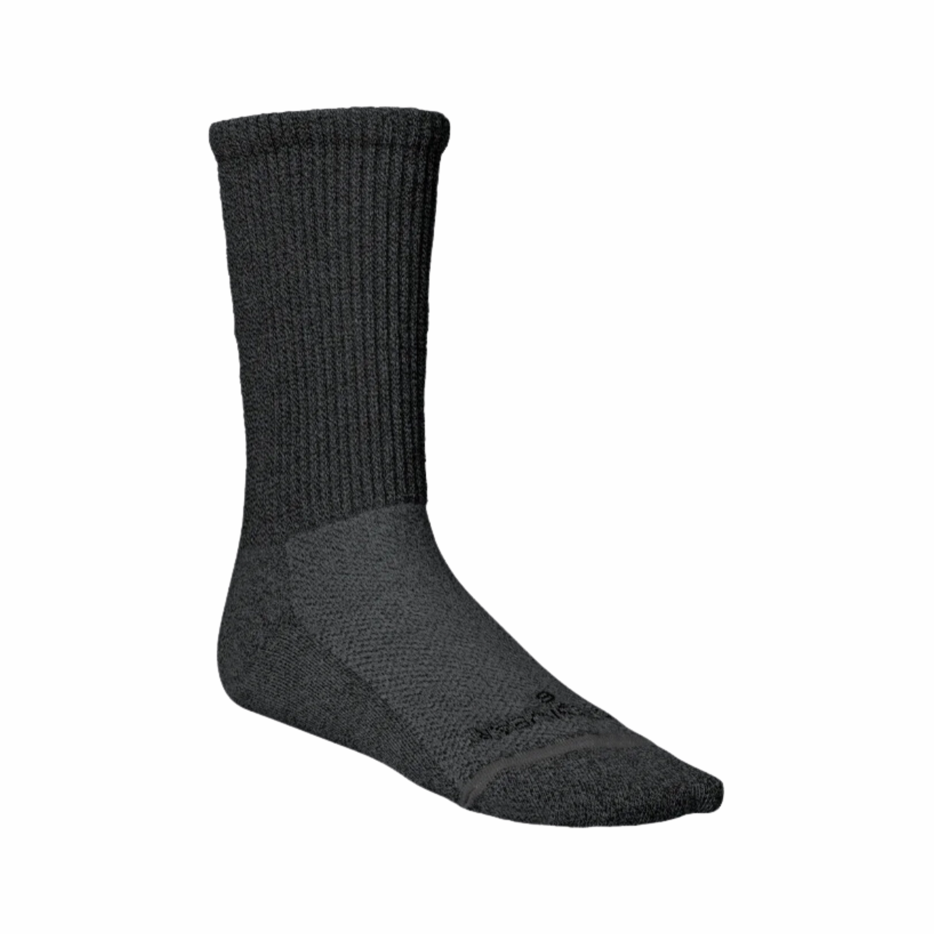 Unisex Circulation Socks (Crew) - Black