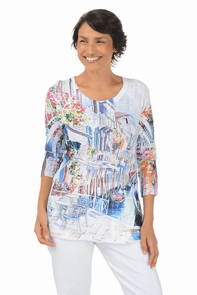 Venice Sequin Pocket Knit Top