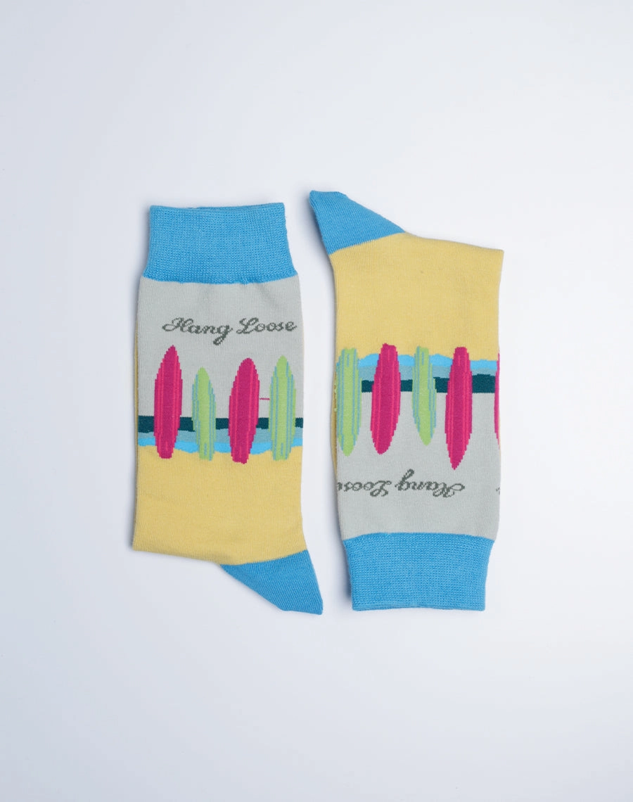 Women's Hang Loose & Surf Crew Socks